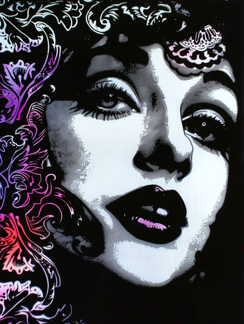 Vibrant Psychedelic Pop Art Portraits - Image 1