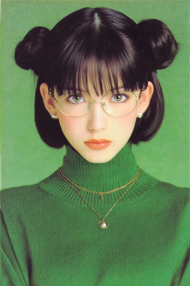 Emerald Retro Chic