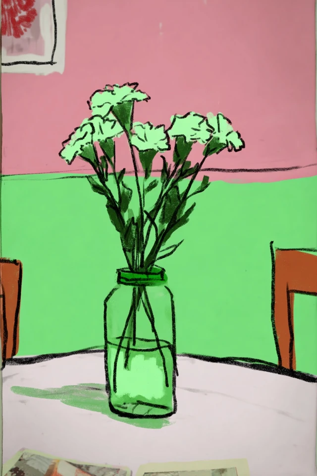 Neon Verdant Portrait - Image 3