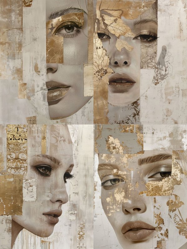 Gilded Fragments of a Muse