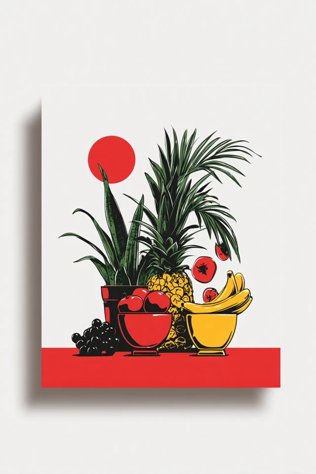 Bold Red Pop Art Collection - Image 3