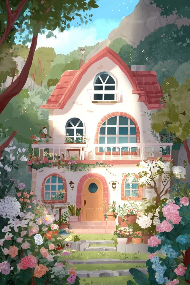 Whimsical Pastel Garden - Image 6