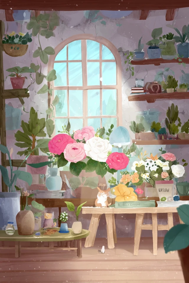 Whimsical Pastel Garden - Image 3