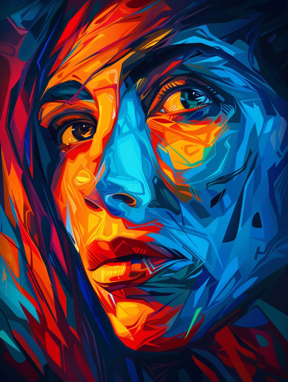 Vibrant Neon Soul Portraits - Image 4