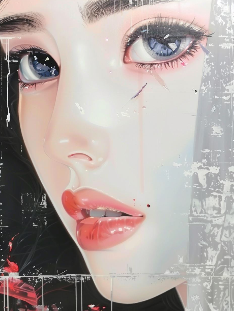 Fragmented Ethereal Digital Portraits - Image 4