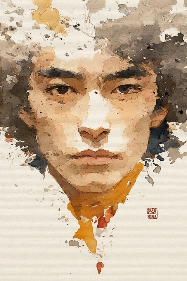 Ethereal Watercolor Soul - Image 1