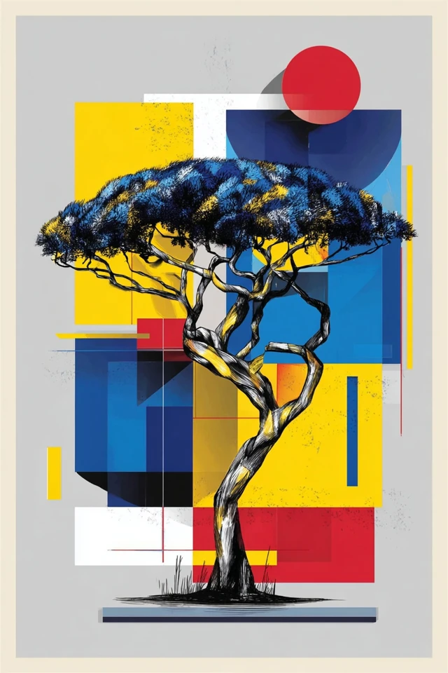 Geometric Fusion Art Collection - Image 5
