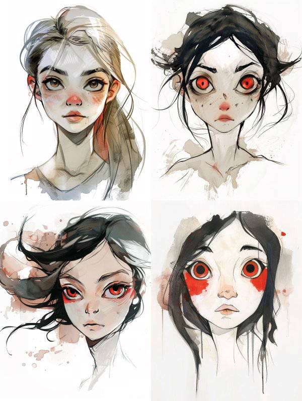 Ethereal Sketchbook Melancholy