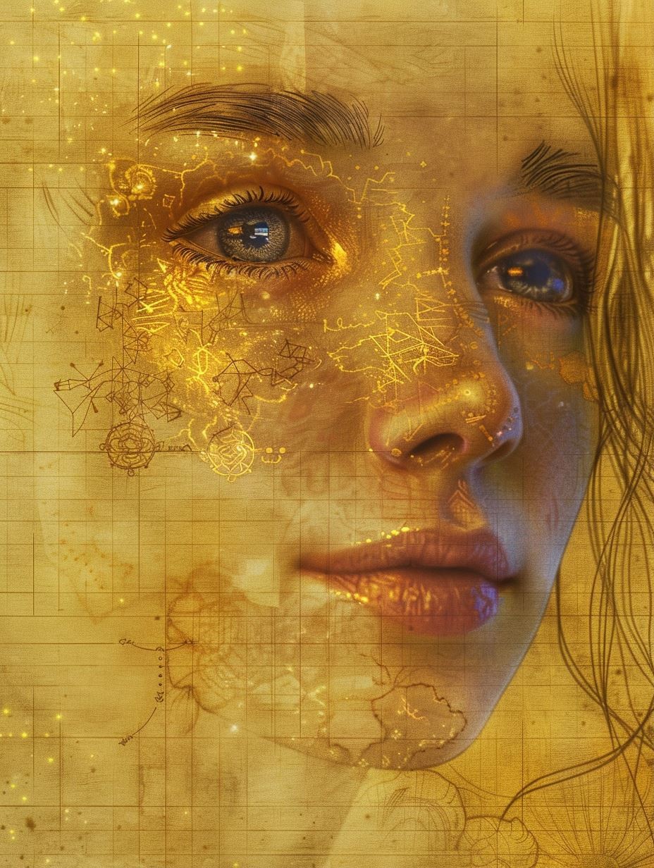 Golden Celestial Blueprint - Image 1