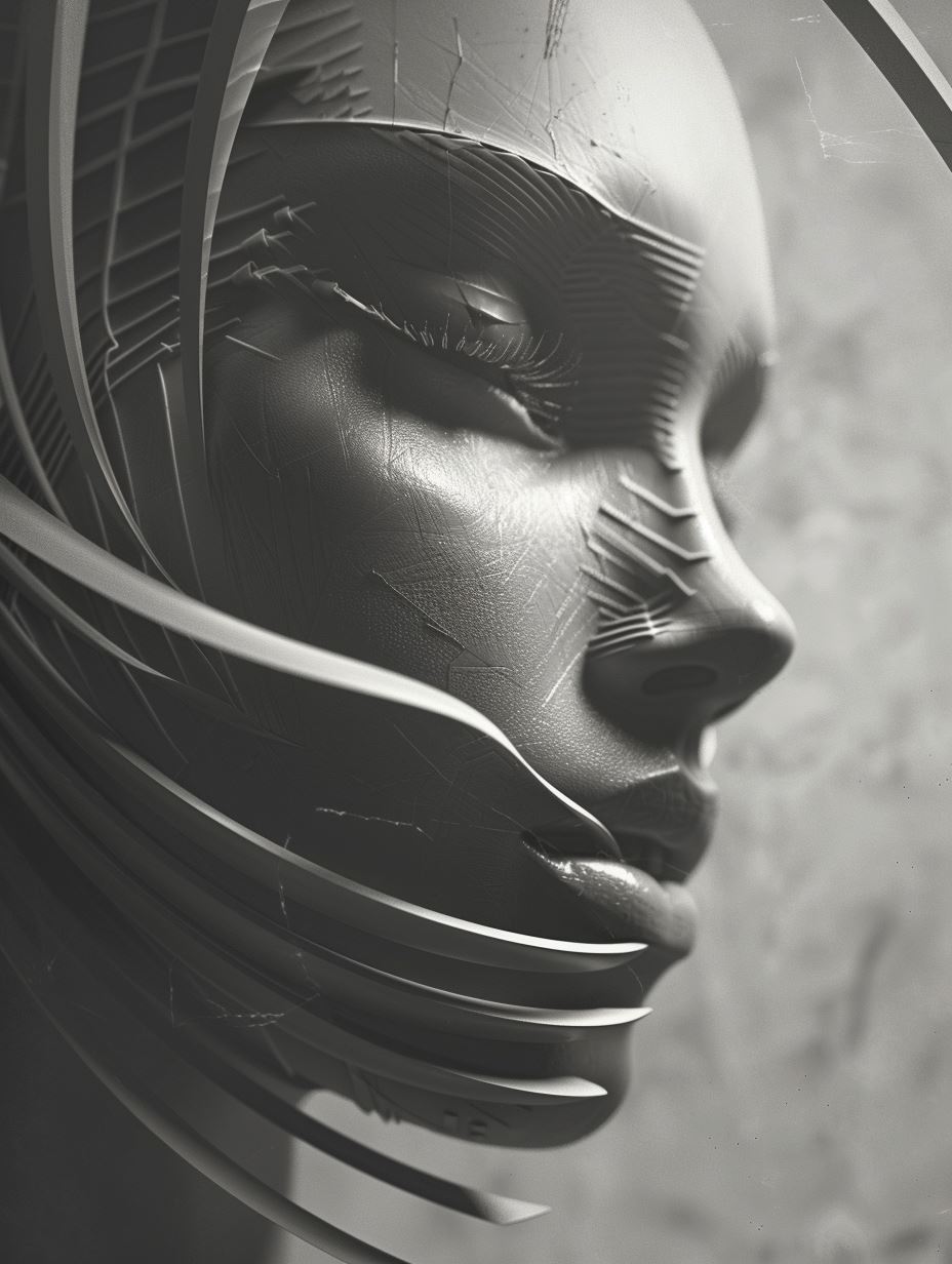Fragmented Porcelain Digital Soul