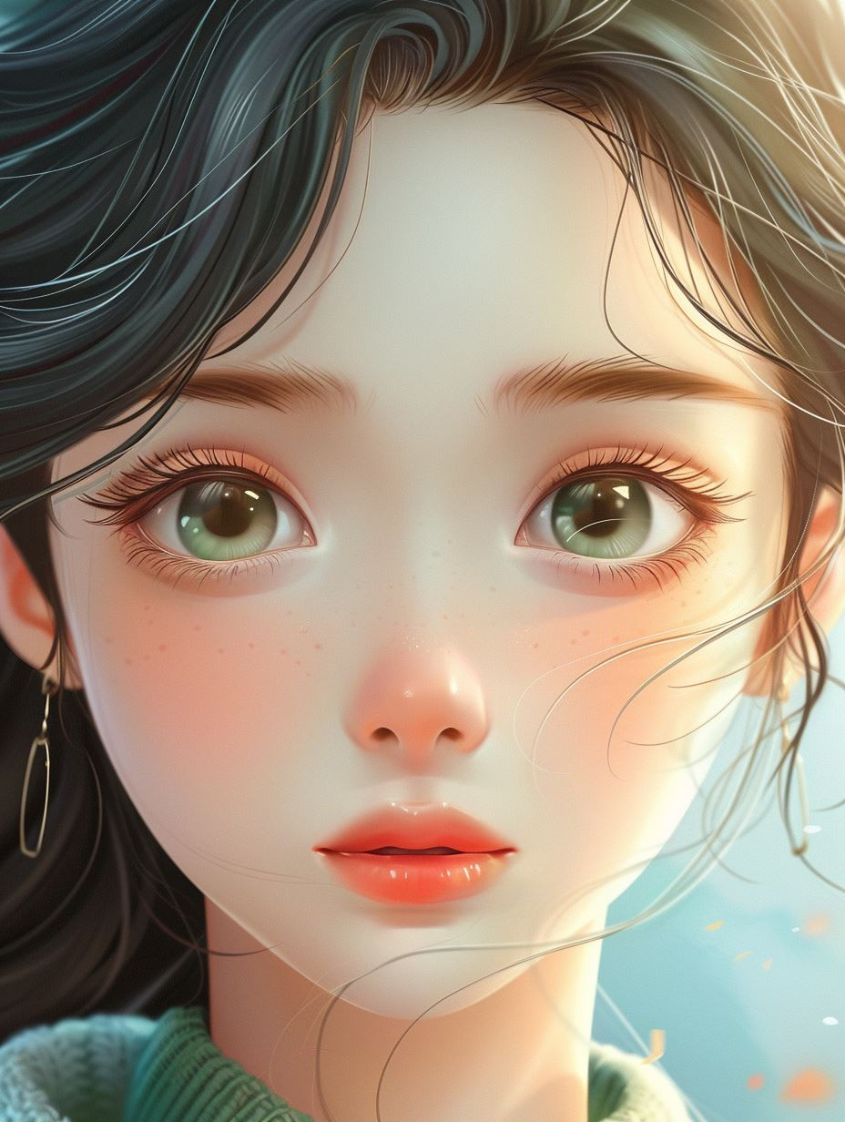 Ethereal Visions of Digital Beauty - Image 1