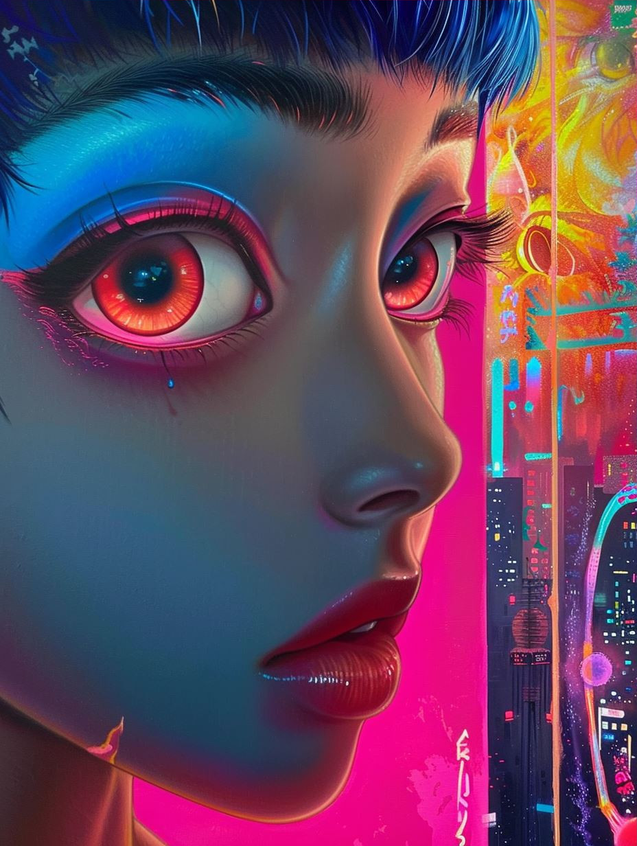 Neon Dreams: Cyberpunk Visions - Image 3