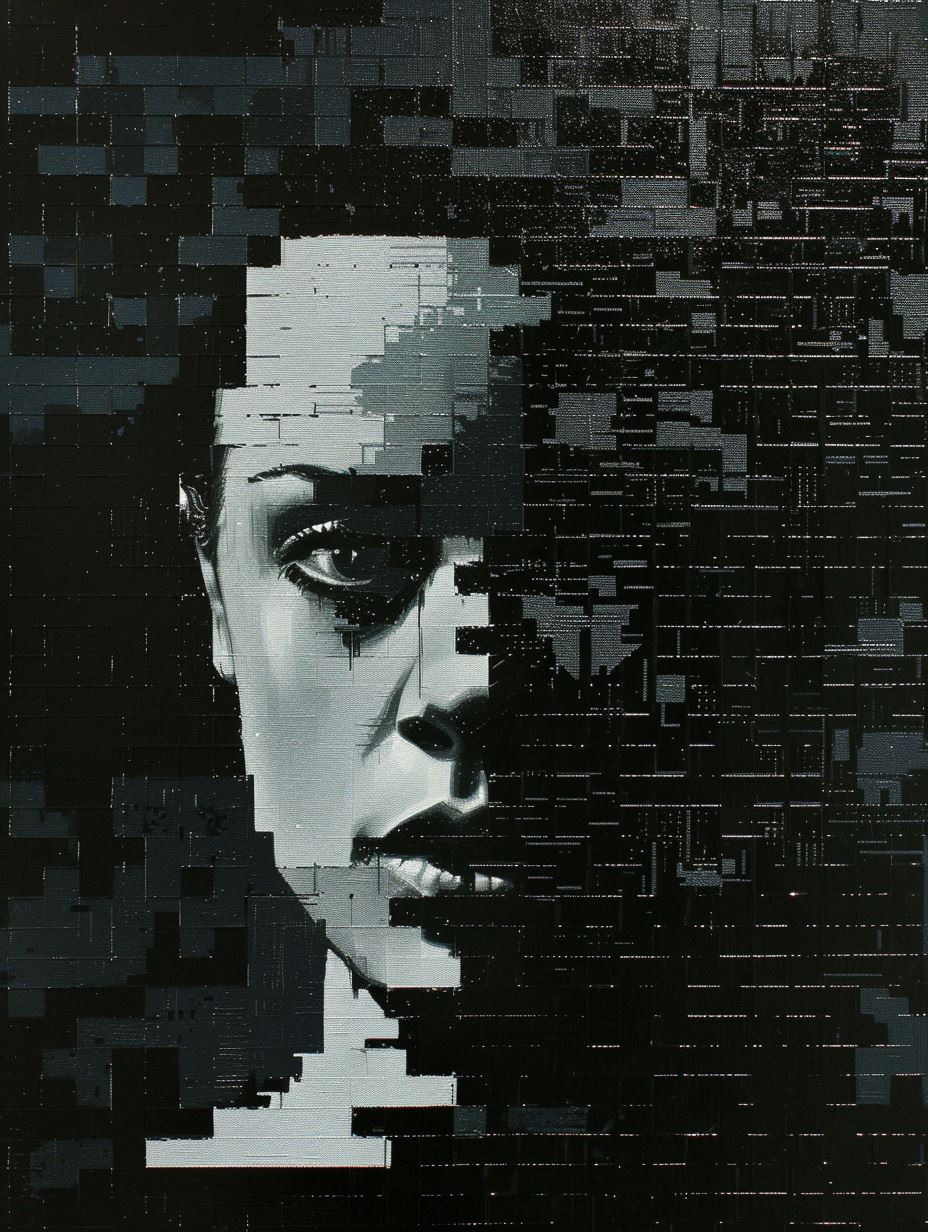 Digital Fragmentation of Human Form - Image 4