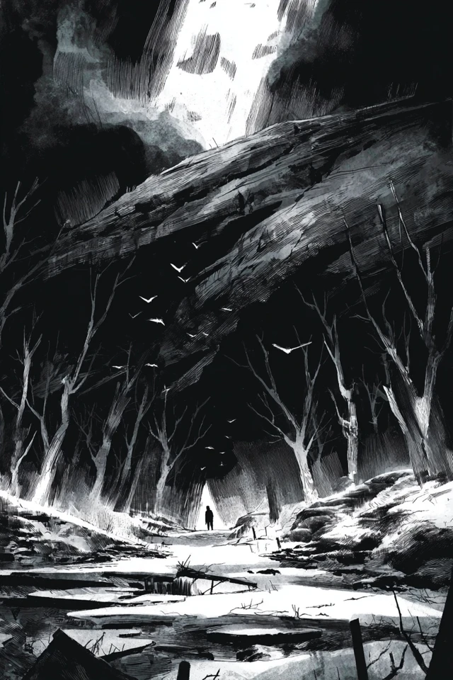 Noir Ink Shadows - Image 2