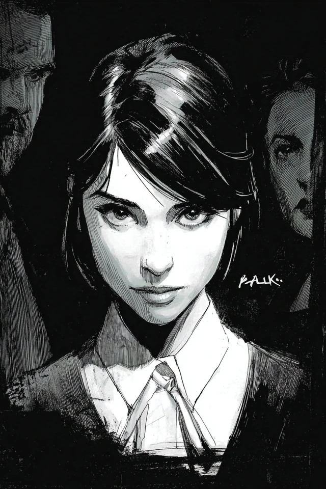 Noir Ink Shadows - Image 1