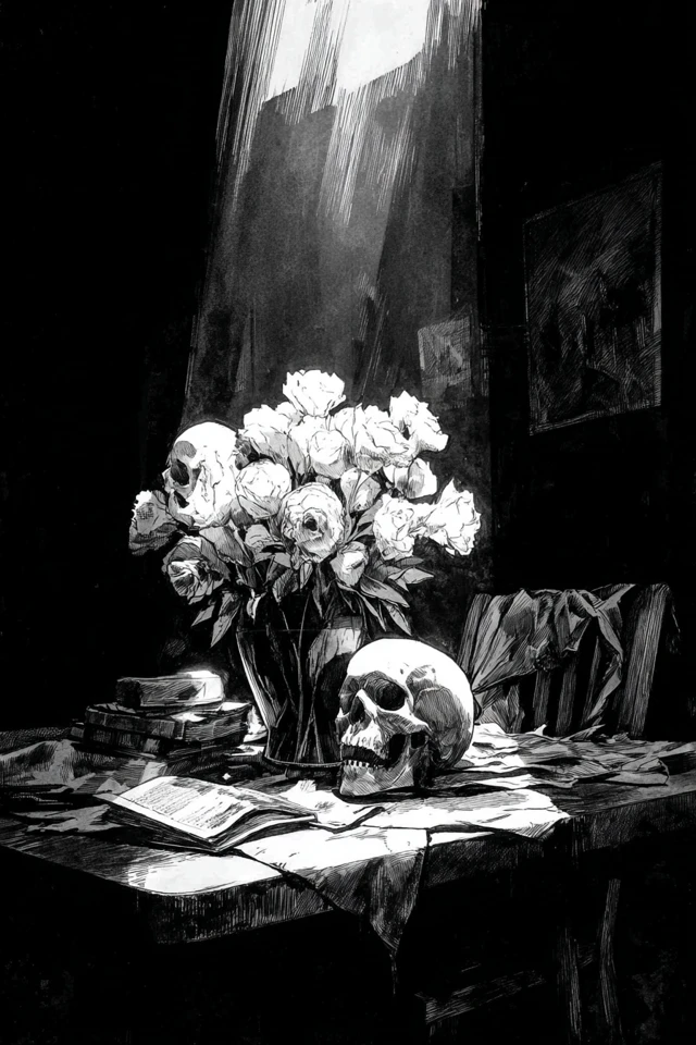 Noir Ink Shadows - Image 3