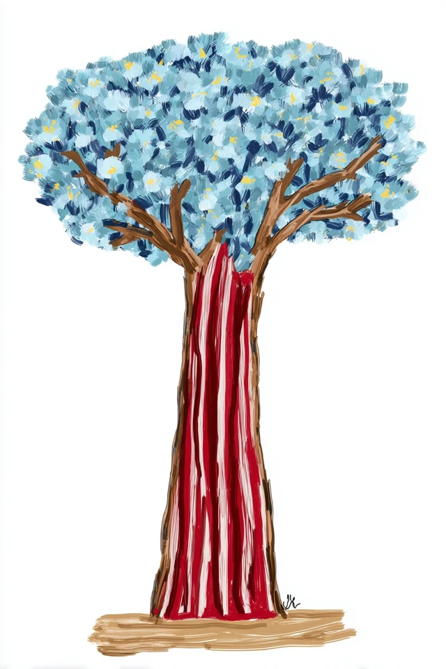 Vibrant Sketch Portrait - Image 5