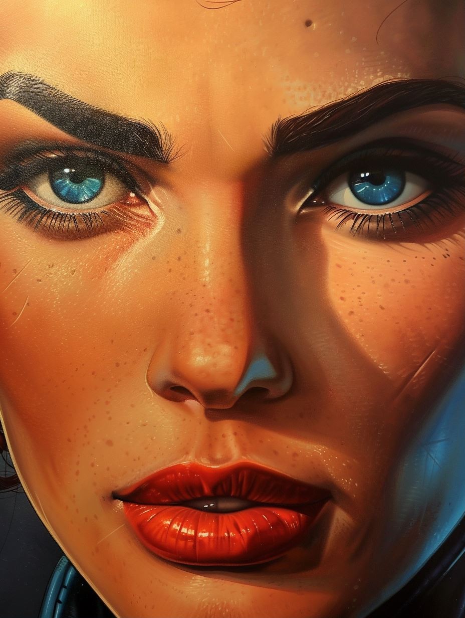 Hyper-Realistic Cinematic Portrait Study