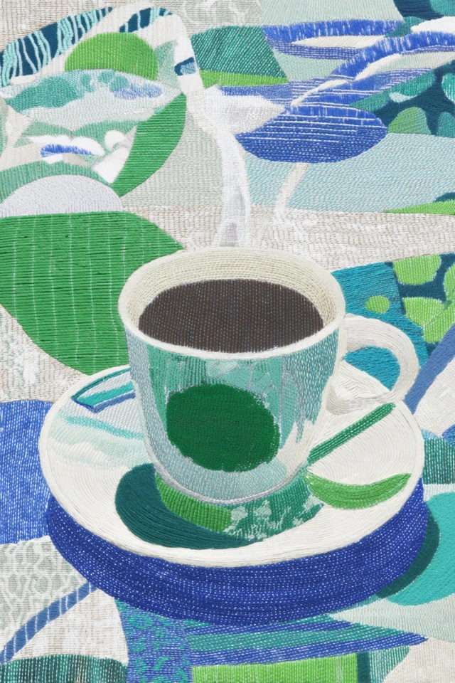 Woven Azure Portrait - Image 4