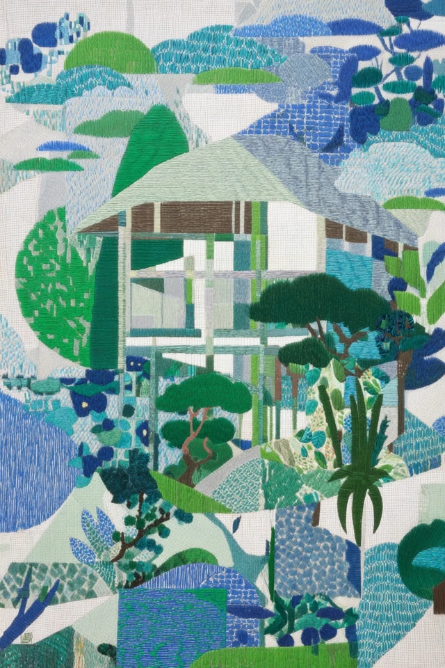 Woven Azure Portrait - Image 6