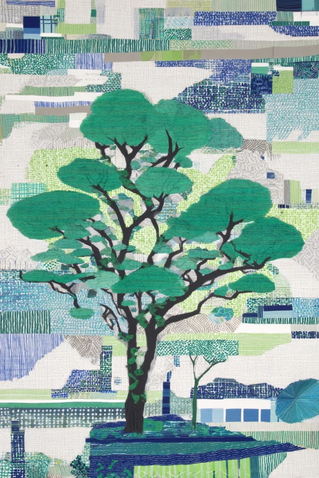 Woven Azure Portrait - Image 5