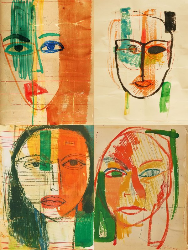Fragmented Visions in Color