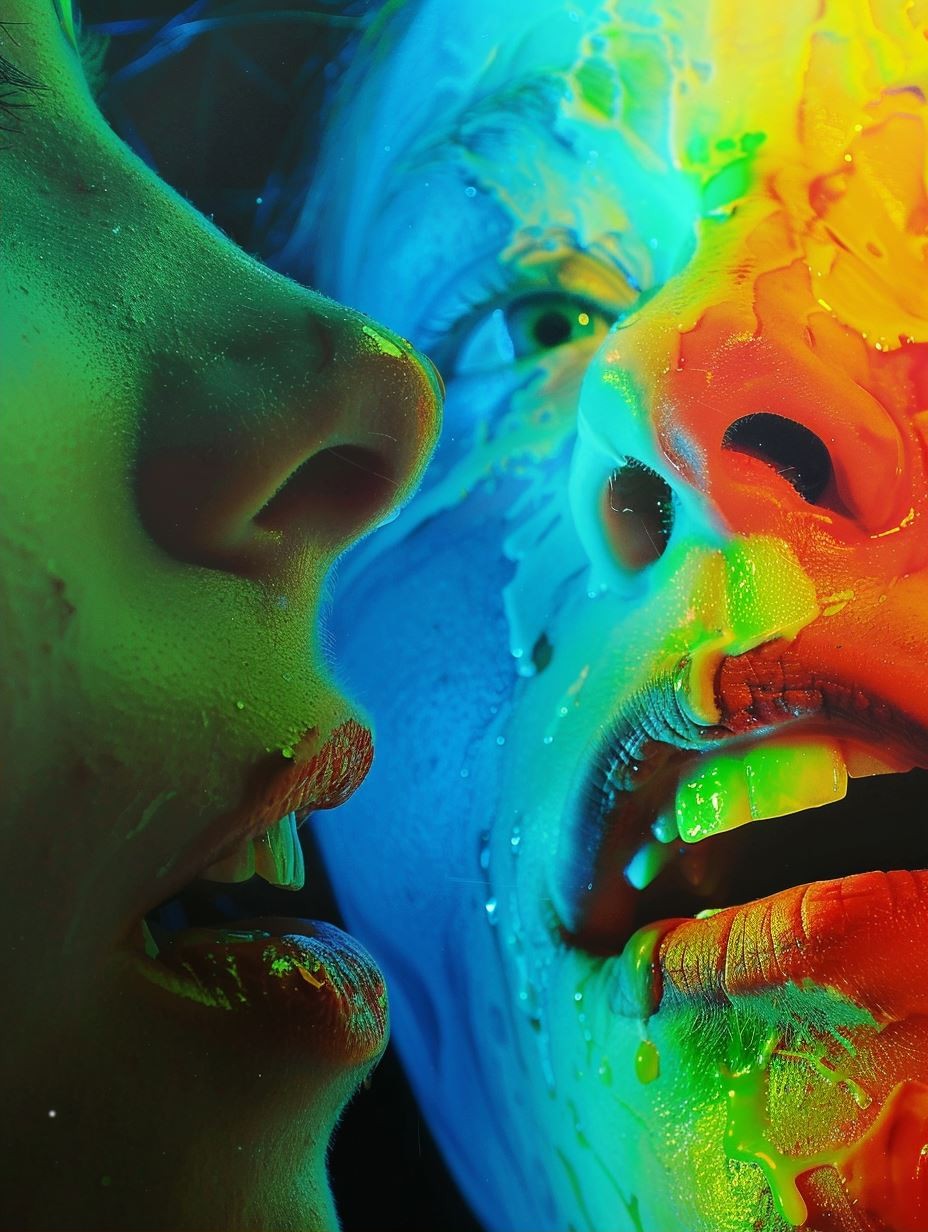 Neon Psychedelic Gaze - Image 2