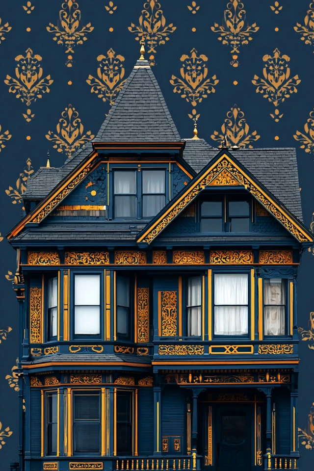 Midnight Amber Elegance - Image 6