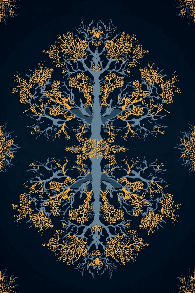 Midnight Amber Elegance - Image 5