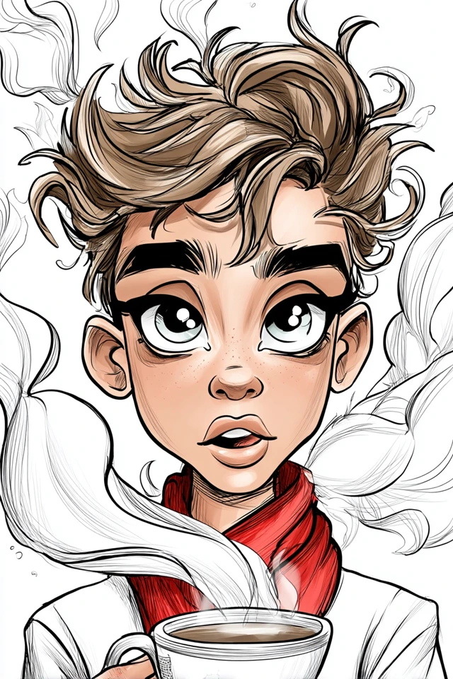 Ink Chic Portrait - Image 4
