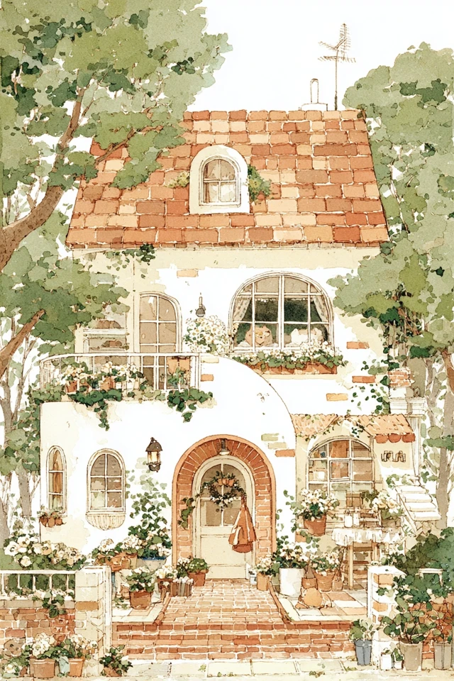 Whimsical Watercolor Dreams - Image 6