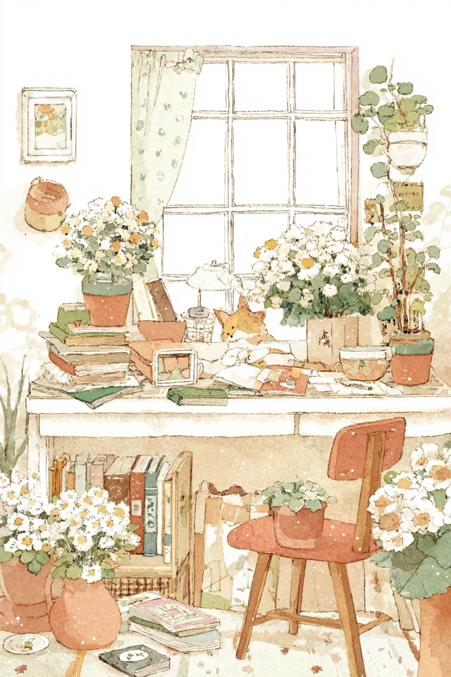 Whimsical Watercolor Dreams - Image 3
