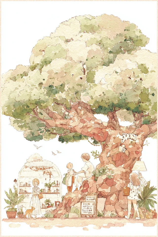Whimsical Watercolor Dreams - Image 5