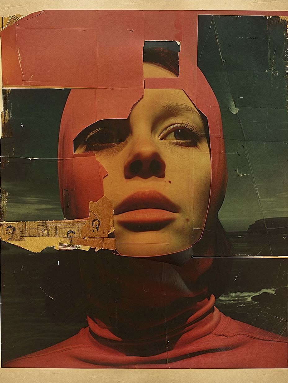 Fragmented Gaze of Crimson Gold - Image 4