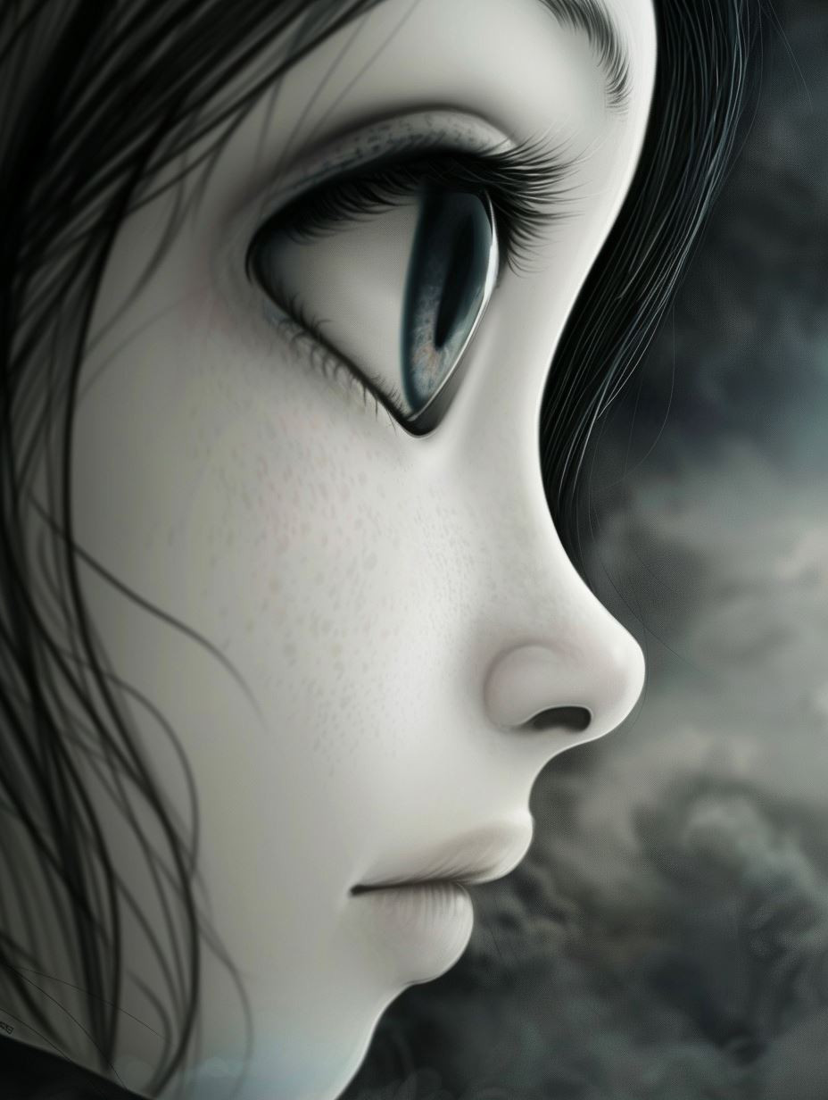 Melancholy Gaze of Ethereal Souls - Image 2