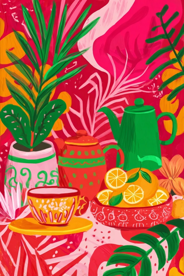 Vibrant Floral Muse - Image 3