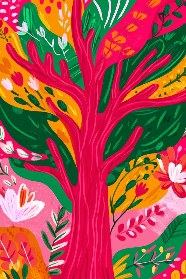 Vibrant Floral Muse - Image 5
