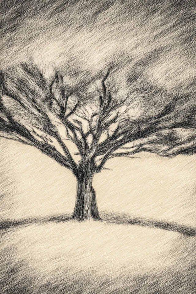 Charcoal Soul Portrait - Image 5