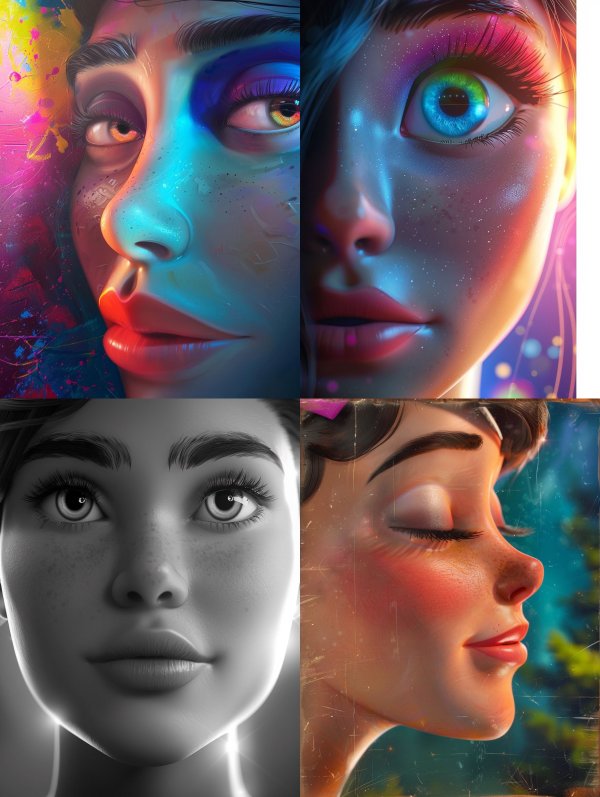 Prismatic Portraits of Digital Emotion