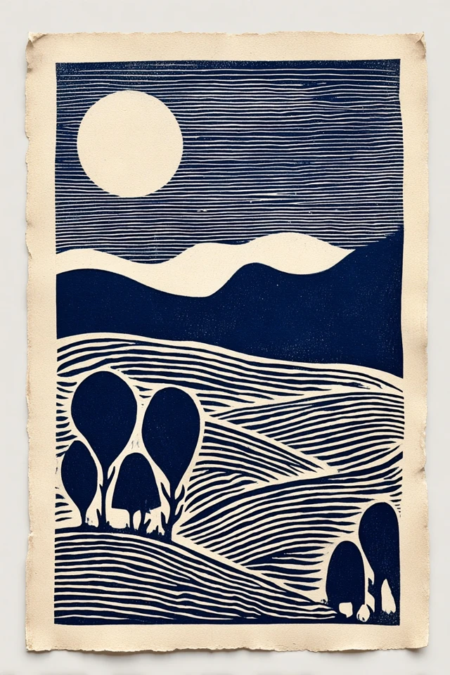 Ancient Ink Silhouette - Image 2