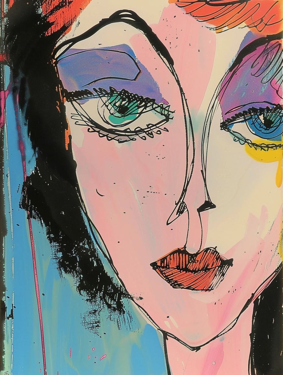 Neon Pop Expressionism - Image 1