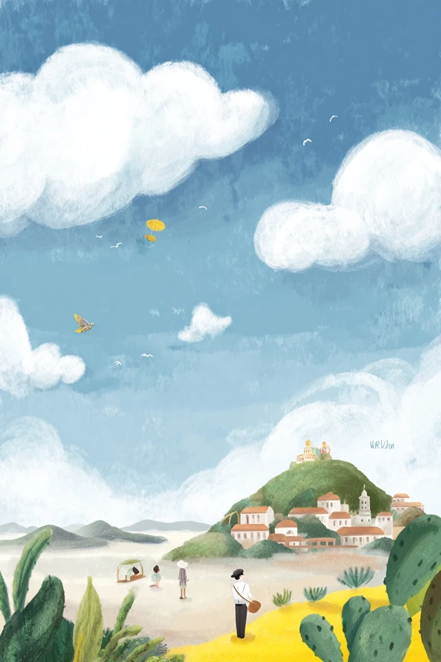 Serene Moments in Soft Illustration - Image 2