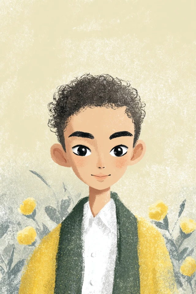 Serene Moments in Soft Illustration - Image 1