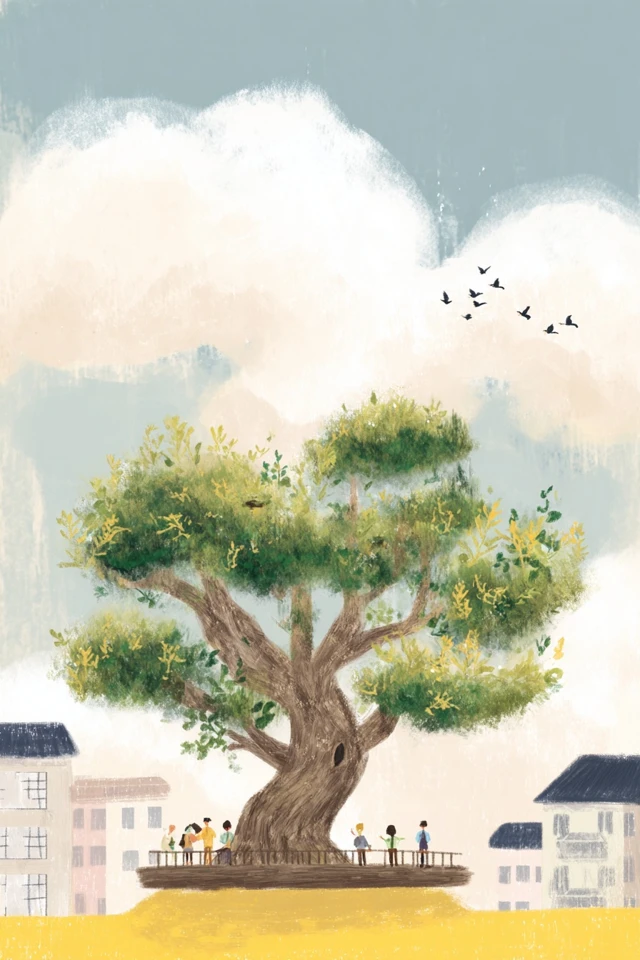 Serene Moments in Soft Illustration - Image 5
