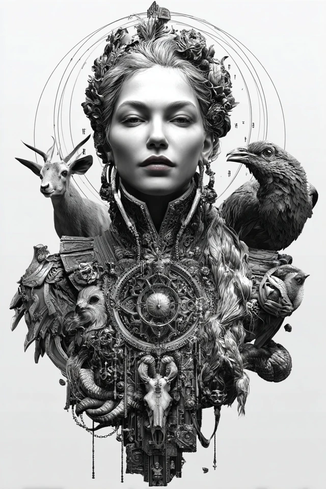 Celestial Gothic Elegance