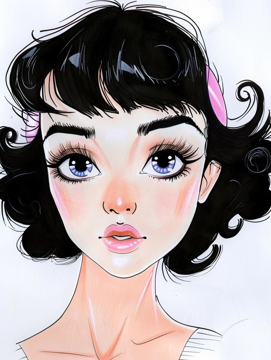 Stylized Digital Portrait Artistry - Image 3