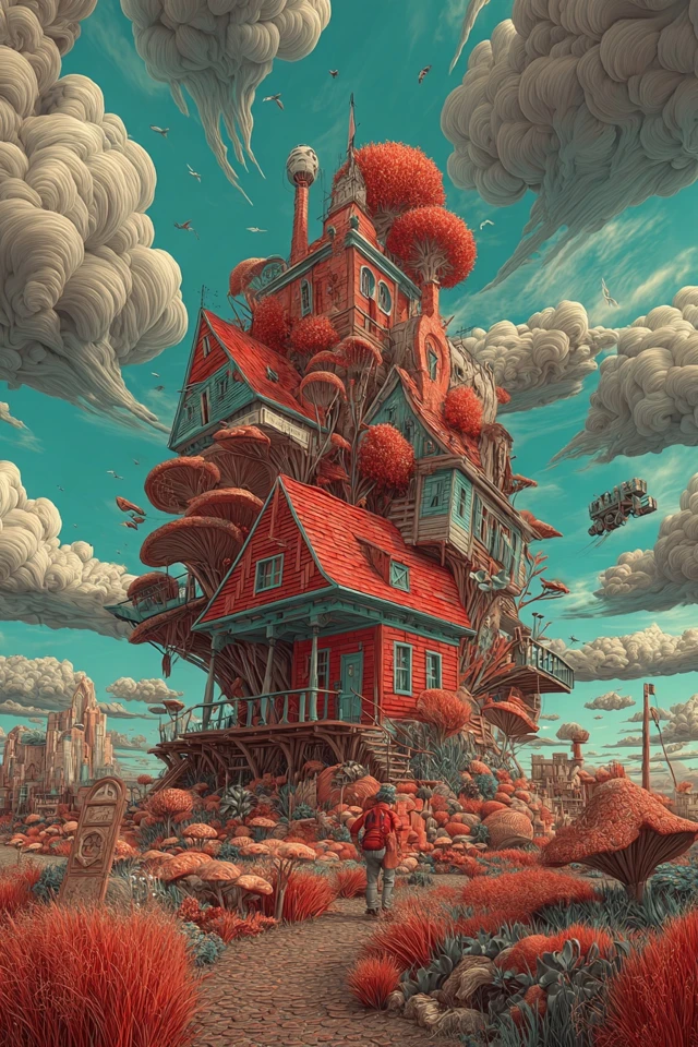 Avian Dreamscape Vision - Image 6