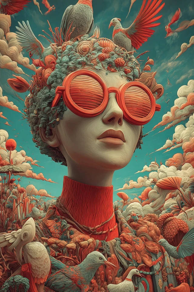 Avian Dreamscape Vision - Image 1