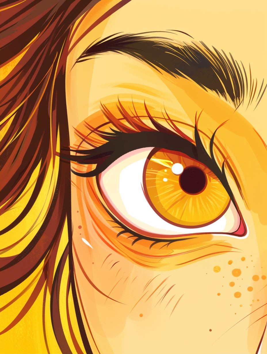 Golden Hour Pop Art Portrait - Image 2
