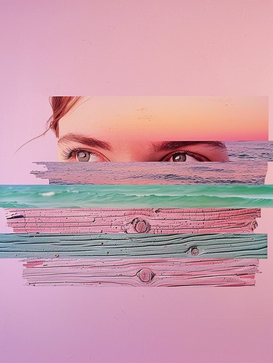 Pastel Dream Collage - Image 1